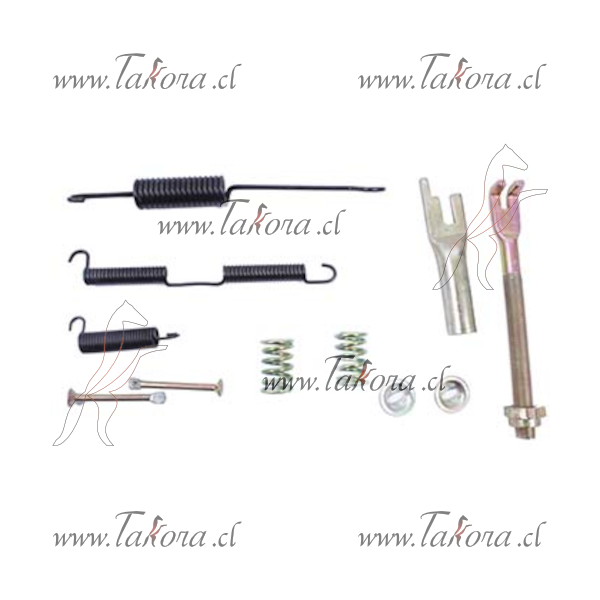 Repuestos de autos: Kit de Resortes y Regulacion Frenos Trasero Derech...
Nro. de Referencia: 58489-44000