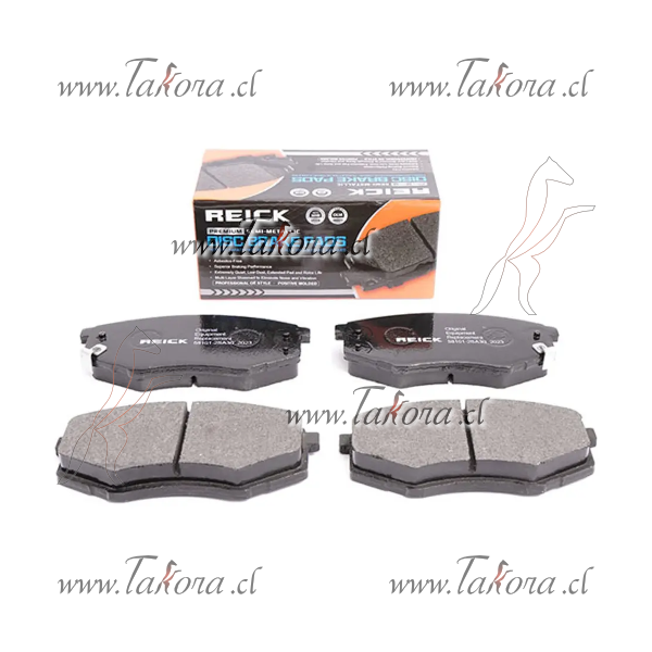 Repuestos de autos: Juego de Pastillas de Frenos, Delanteras, 130.00x5...
Nro. de Referencia: 58101-2SA30