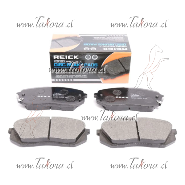 Repuestos de autos: Juego de Pastillas de Frenos, Delanteras, 137.80x6...
Nro. de Referencia: 58101-1DA00