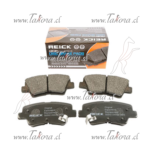 Repuestos de autos: Juego de Pastillas de Freno Trasero,  99.80x41.20x...
Nro. de Referencia: 58302-3XA30