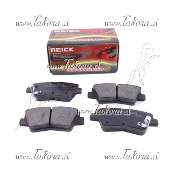 Repuestos de autos: Juego de Pastillas de Frenos Traseras, 99.80x41.10...
Nro. de Referencia: D1544-8428
