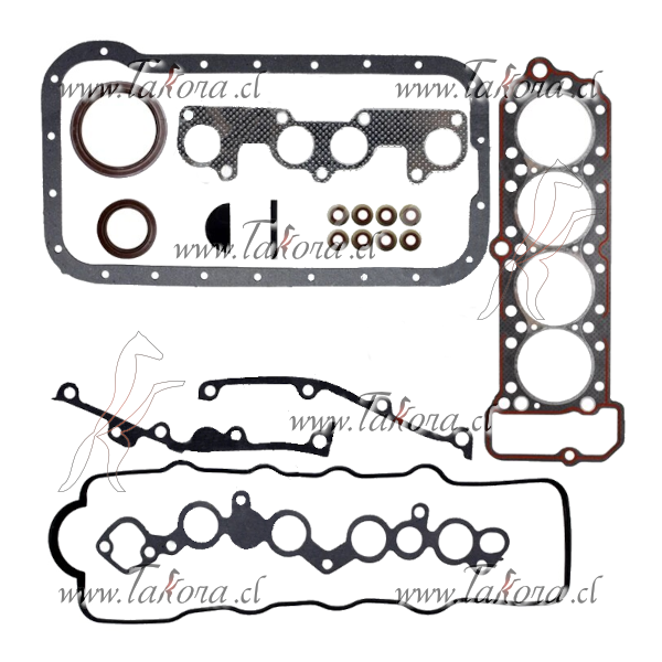 Repuestos de autos: Juego de Empaquetadura Motor, 

<br>
<br>(Nro. ...
Nro. de Referencia: E301-99-100