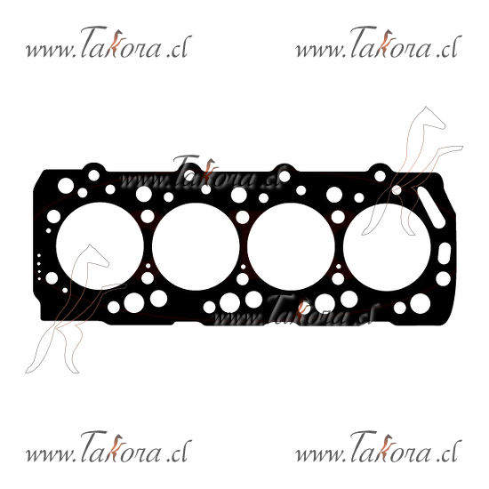 Repuestos de autos: Empaquetadura de Culata, Grosor 1.45 mm., grafito
...
Nro. de Referencia: MD-302891