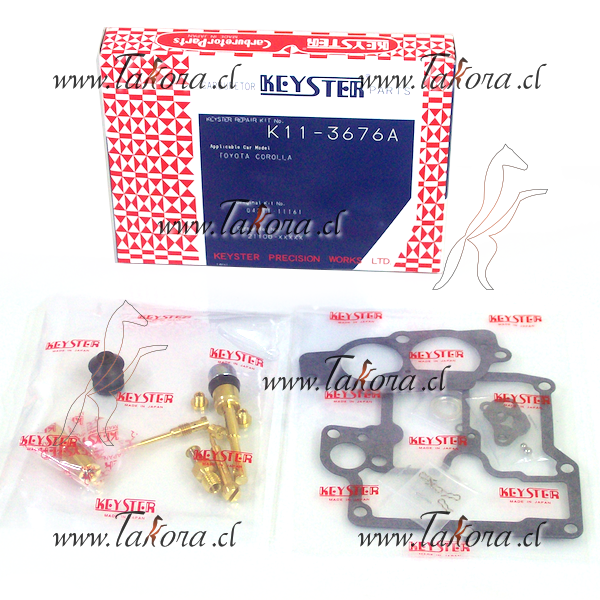 Repuestos de autos: Juego / Kit de Reparacion del Carburador

<br>
...
Nro. de Referencia: K11-3676A