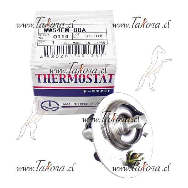 Repuestos de autos: Termostato 88grados, 54mm. , Tipo Excentrico, WW54...
Nro. de Referencia: 17600-78E00