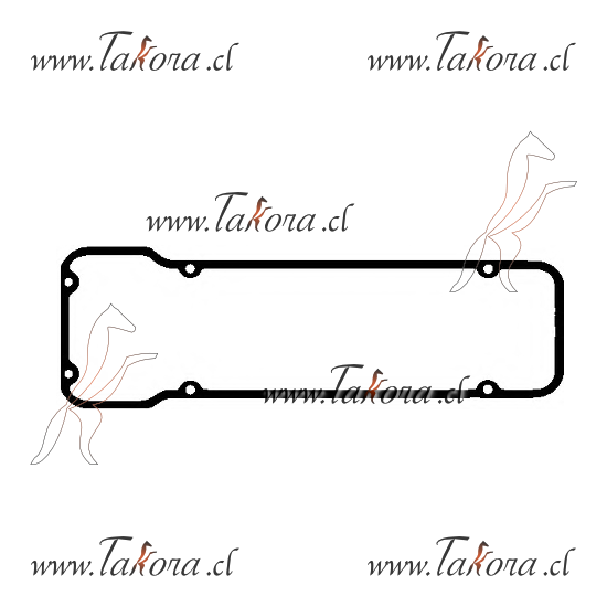 Repuestos de autos: Empaquetadura de la Tapa de Valvulas, Nissan/Datsu...
Nro. de Referencia: 13270-A0600