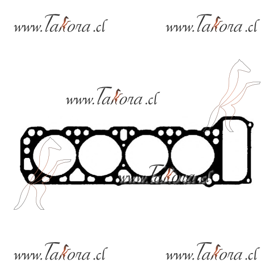 Repuestos de autos: Empaquetadura de Culata, Nissan 160J 1.6 1978-1981...
Nro. de Referencia: 11044-N2215