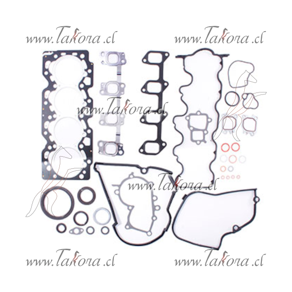 Repuestos de autos: Juefo de Empaquetaduras Motor, Metalica, sin reten...
Nro. de Referencia: 04111-64150