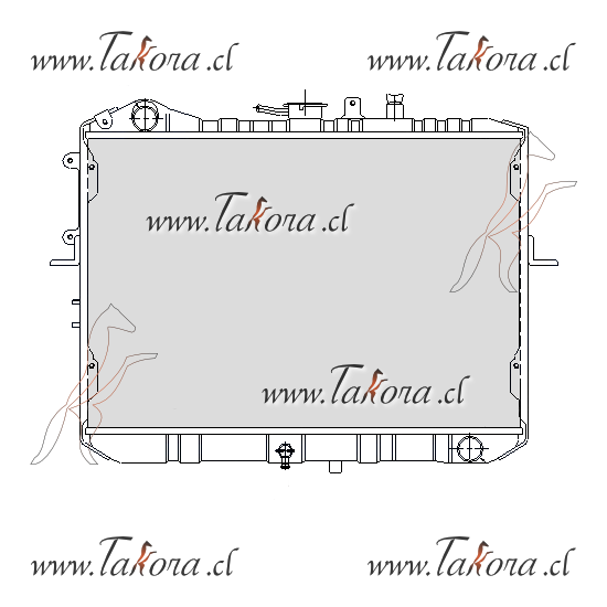 Repuestos de autos: Radiador Agua, Kia Besta 2.2 1996- , Kia Hi-Besta ...
Nro. de Referencia: 0K71E-15-200A