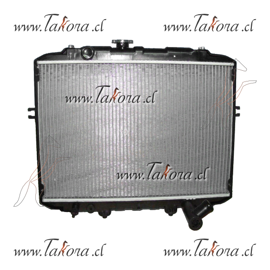 Repuestos de autos: Radiador de Motor, Dimensiones 586x400x26mm., 35-3...
Nro. de Referencia: 25310-4B001