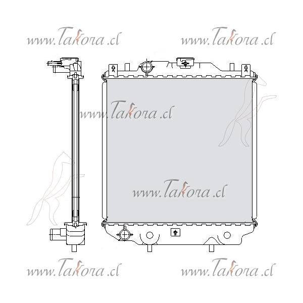 Repuestos de autos: Radiador Suzuki Alto 0.8-1.1, 96-99, G10B, Mecanic...
Nro. de Referencia: 17700-70G10