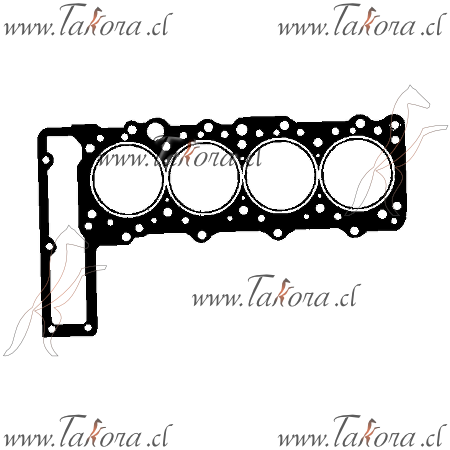 Repuestos de autos: Empaquetadura de Culata Ssangyong Musso 2.9 (Origi...
Nro. de Referencia: 6610163220