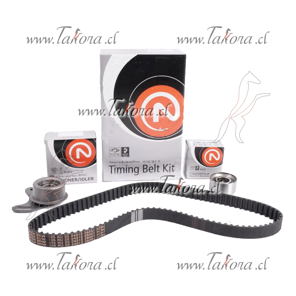 Repuestos de autos: Kit Distribucion, 3 piezas: Correa, tensor y polea...
Nro. de Referencia: GBKH-002
