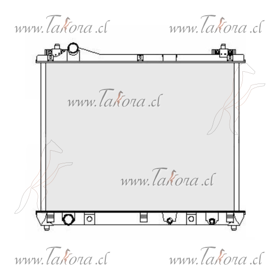 Repuestos de autos: Radiador de Motor, Dimensiones: 690x450x24mm., 33-...
Nro. de Referencia: 17700-65J00