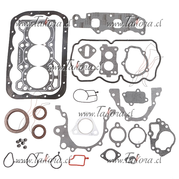 Repuestos de autos: Juego Empaquetadura de Motor Chevrolet Spark 800 C...
Nro. de Referencia: 93740053