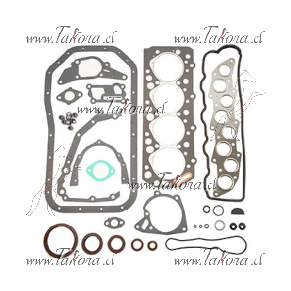 Repuestos de autos: Juego Empaquetadura de Motor, Grafito

<br>
<br...
Nro. de Referencia: 20910-42A10