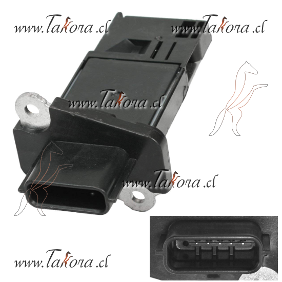 Repuestos de autos: Flujometro (Sensor MAF) 5 pines

<br>
<br>(Nro....
Nro. de Referencia: 22680-7S000