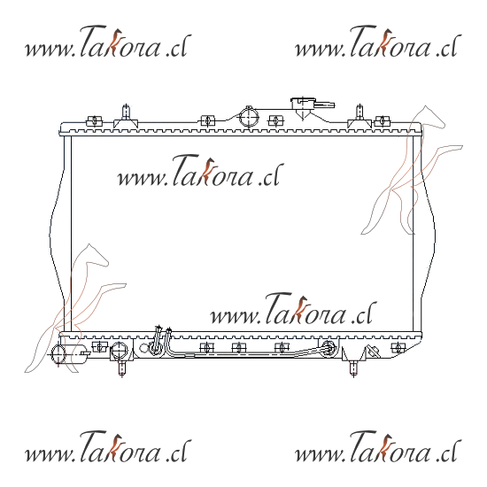 Repuestos de autos: Radiador Hyundai Accent 1994-1999 Automatico Dimen...
Nro. de Referencia: 25310-22050