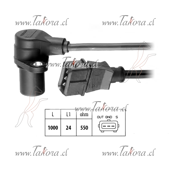 Repuestos de autos: Sensor Posicion Ciguenal Chevrolet Optra 1.8 2005-...
Nro. de Referencia: 96418382