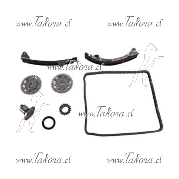 Repuestos de autos: Kit/Set de Distribucion, 8 piezas, Largo Tensor 8m...
Nro. de Referencia: FKT-1ZZFE