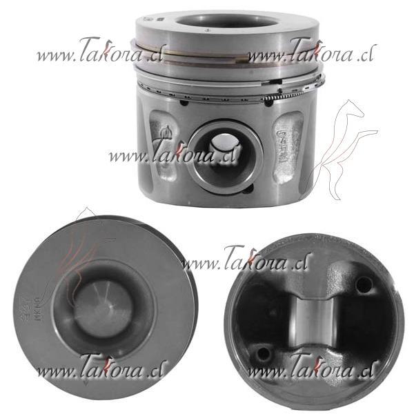 Repuestos de autos: Piston con Anillo, Std.,  (1 unidad), Diametro : 8...
Nro. de Referencia: 6710301317