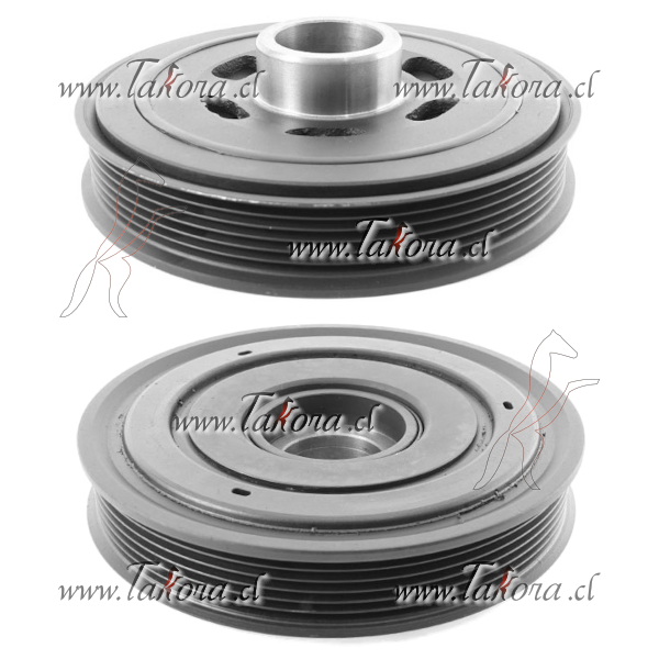 Repuestos de autos: Polea del Ciguenal / Damper, 6PK

<br>
<br>(Nro...
Nro. de Referencia: 25182193