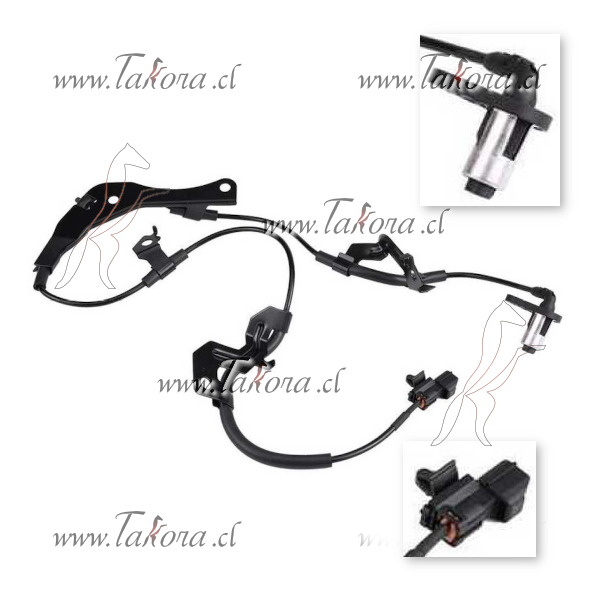 Repuestos de autos: Sensor ABS Delantero Derecho Mitsubishi L200 Katan...
Nro. de Referencia: 4670B006