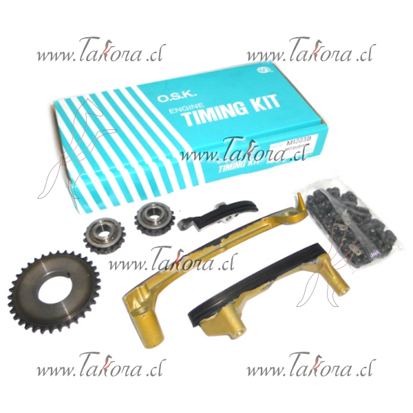 Repuestos de autos: Kit/Set de Distribucion Mazda B2600 4G54 1994- , C...
Nro. de Referencia: MI303B