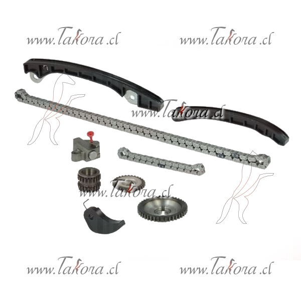 Repuestos de autos: Kit/Set de Distribucion, 9 piezas  

<br>
<br>(...
Nro. de Referencia: KNSCA008