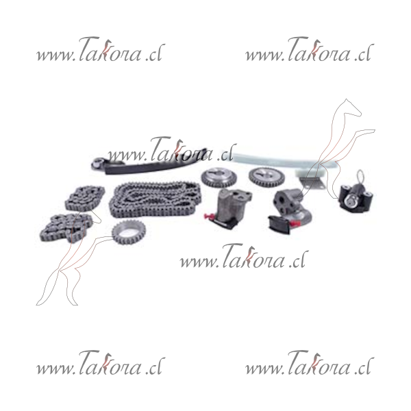 Repuestos de autos: Set/Kit de Distribucion, Sin Pinon Vvt, 12Piezas
...
Nro. de Referencia: KNSCA015