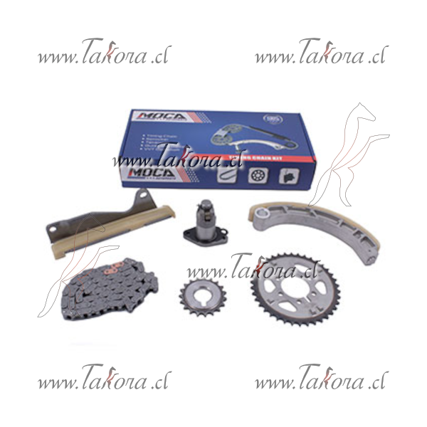 Repuestos de autos: Set / Kit de Distribucion, con Pinones, 6 Piezas, ...
Nro. de Referencia: KCHCA008