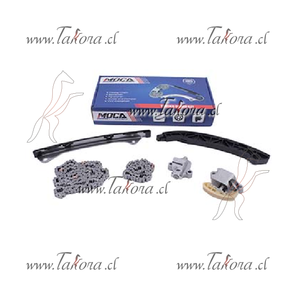 Repuestos de autos: Kit de Distribucion, Sin piñones, 6 Piezas.

<b...
Nro. de Referencia: KNSCA017