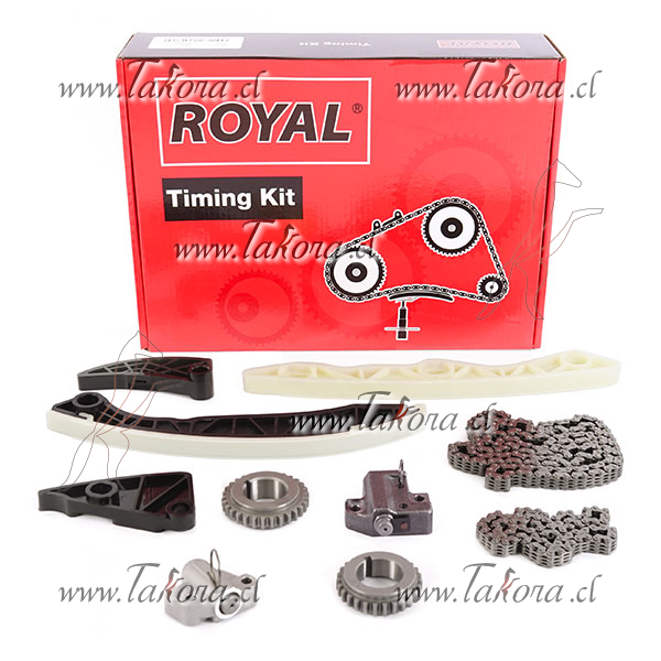 Repuestos de autos: Set/Kit de Distribucion, 10 piezas, cadena corta 7...
Nro. de Referencia: KHYCA012