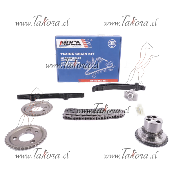 Repuestos de autos: Kit / Set de Distribucion, 8 Piezas

<br>
<br>(...
Nro. de Referencia: KPGCA003