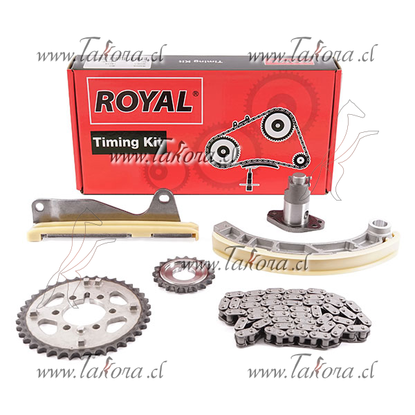 Repuestos de autos: Set / Kit de Distribucion, con Pinones, 6 Piezas, ...
Nro. de Referencia: KCHCA008