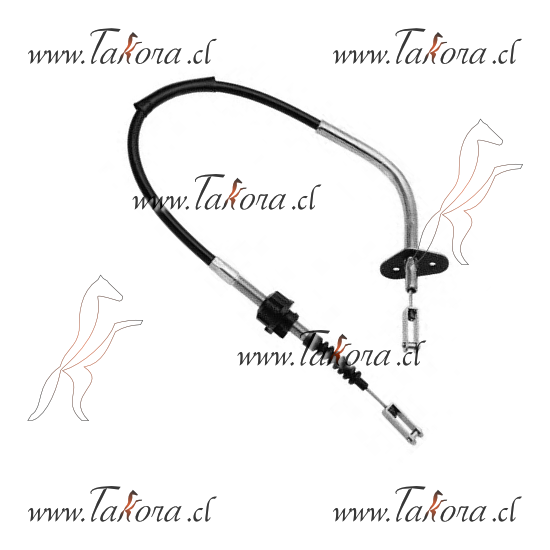 Repuestos de autos: Piola (cable) de Embrague, Daihatsu Giro G100 (OEM...
Nro. de Referencia: 31340-87716