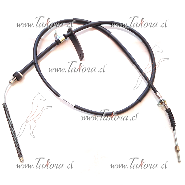 Repuestos de autos: Piola (cable) Freno de Mano, Trasera Derecha, 4WD...
Nro. de Referencia: MB-256871