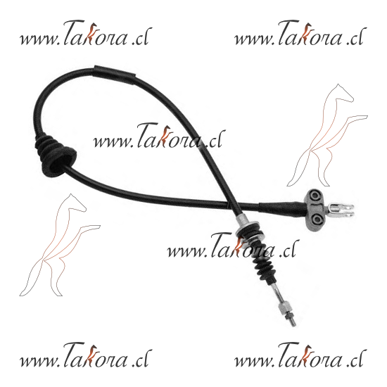 Repuestos de autos: Piola (cable) de Embrague, Subaru Loyale 2Wd 1986-...
Nro. de Referencia: 37026-GA100
