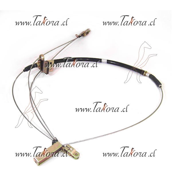 Repuestos de autos: Piola (cable) Freno de Mano, Trasera, Nissan Blueb...
Nro. de Referencia: 36400-W2801