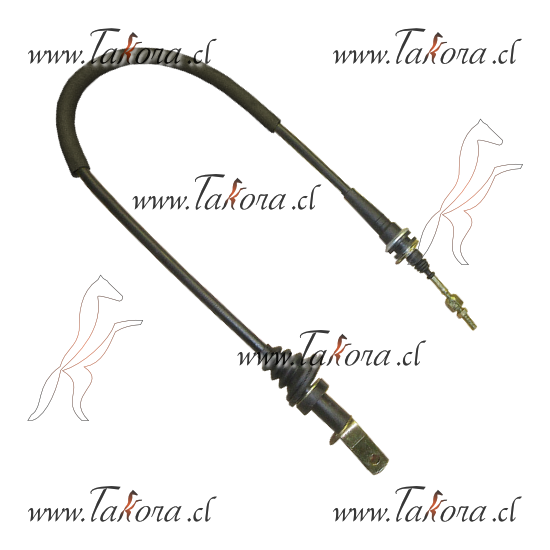Repuestos de autos: Piola (cable) de Embrague, Subaru Leone 1.8 1980-1...
Nro. de Referencia: 7370-26032