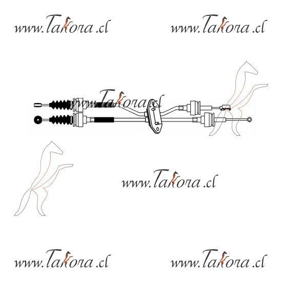 Repuestos de autos: Piola (cable) Selectora Caja de Cambios, (Manual) ...
Nro. de Referencia: 43794-25200