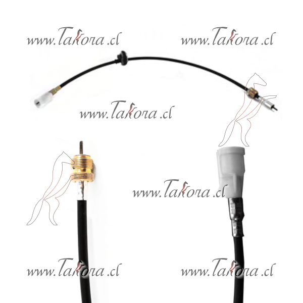 Repuestos de autos: Piola (cable) Cuenta Kilometros, Nro. 1 corta, Mig...
Nro. de Referencia: 94310-45002