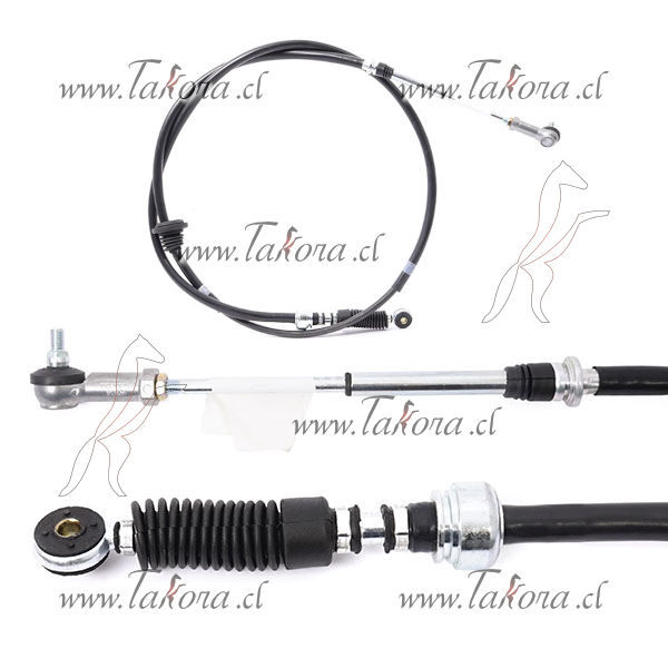 Repuestos de autos: Piola (cable) Selectora de la Caja de Cambios, Neg...
Nro. de Referencia: 0K60A-46-500F