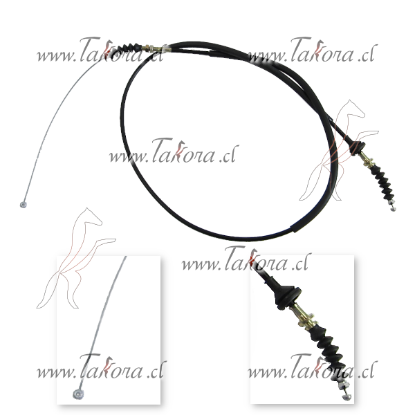 Repuestos de autos: Piola (cable) de Acelerador Hyundai Mighty HD-65/H...
Nro. de Referencia: 32770-5H100