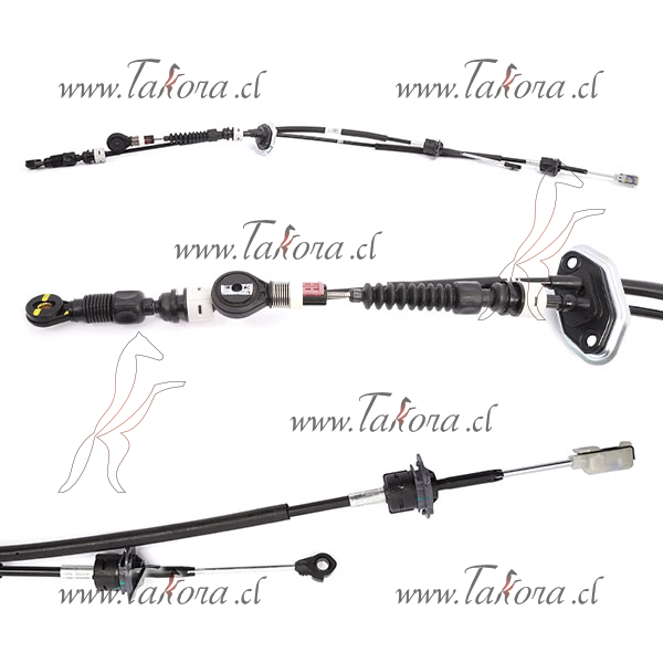 Repuestos de autos: Piola (cable) selectora de Cambio, 2 piezas, mecan...
Nro. de Referencia: 43794-B4000