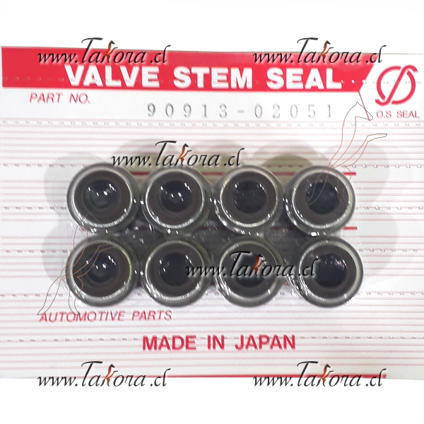 Repuestos de autos: Reten (sello) Valvulas, 

<br>
<br><span style=...
Nro. de Referencia: 90913-02051