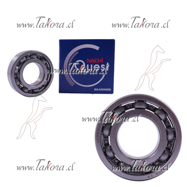 Repuestos de autos: Rodamiento, 6206, Dimensiones: 30.00x62.00x16.00mm...
Nro. de Referencia: 6206CM