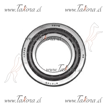 Repuestos de autos: Rodamiento Rueda Trasera Int., 26.80x49.00x14.00x1...
Nro. de Referencia: KOYO CST-2749