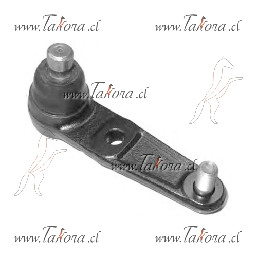 Repuestos de autos: Rotula Inferior, Derecho/Izquierdo, Mazda 323 1.5-...
Nro. de Referencia: B455-34-550