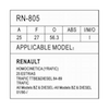 Repuestos de autos: Homocinetica, Renault Trafic Bencinero, Dientes Ex...
Nro. de Referencia: RN-805